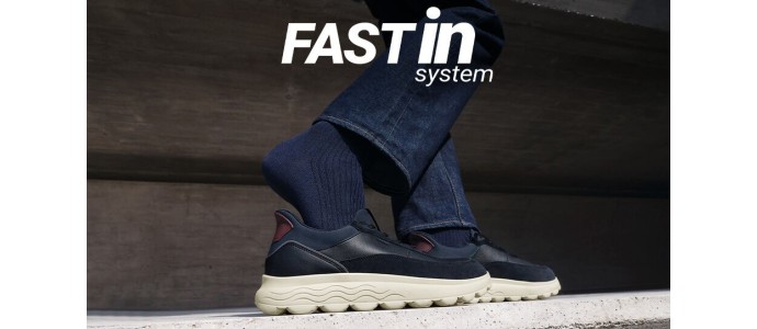 Geox revoluciona el calzado con Fast In: Vístete en un instante y sin manos